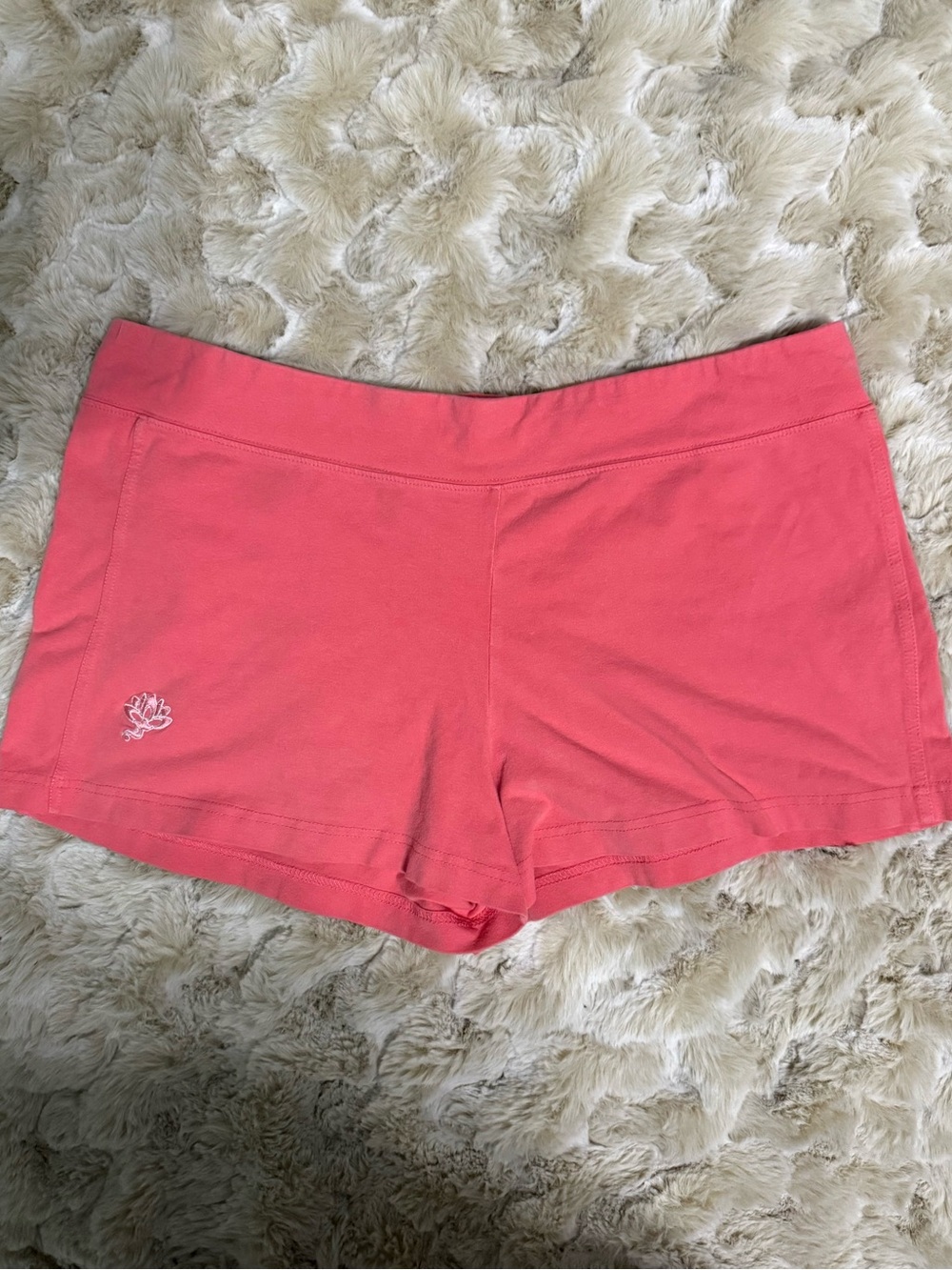 Vintage Prospirit Athletic Gear Coral Stretch Active Shorts